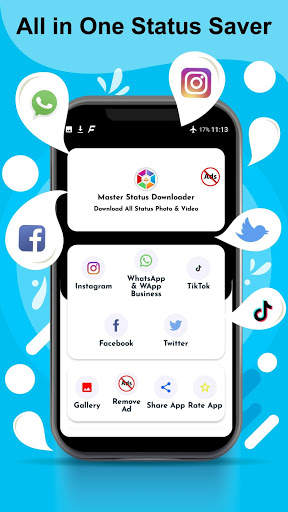 Status Saver Master - Photo and Video Saver screenshot 1