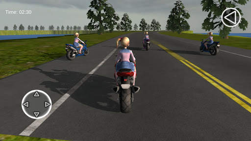 Motorcycle Girl screenshot 5