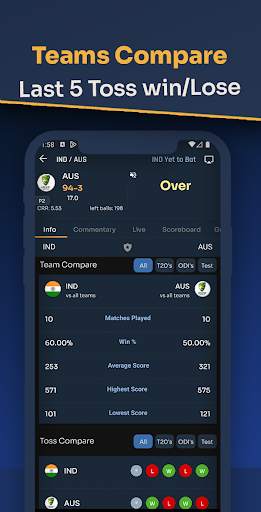 Cricket Live Score - CricChamp screenshot 5
