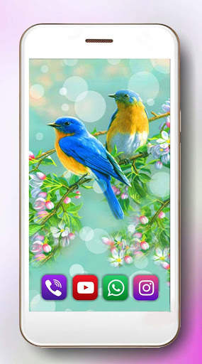 Spring Birds Live Wallpaper स्क्रीनशॉट 3