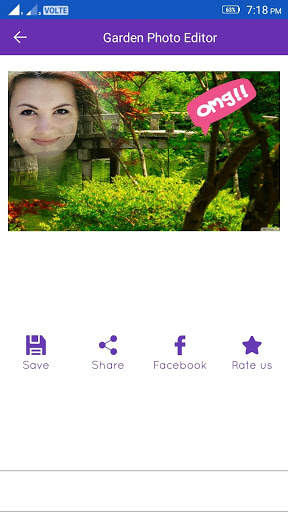 Garden Photo Editor screenshot 3