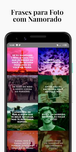 Frases para Foto com Namorado screenshot 2