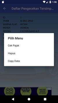 Cek Pajak Mobil Motor JABAR screenshot 5