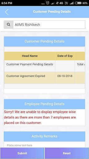 PSAS Staff Attendance Live screenshot 4