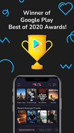 Flyx - Talk Fav Movies, Shows screenshot 1