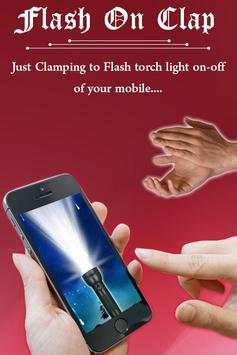 Flash Light On Clap screenshot 6