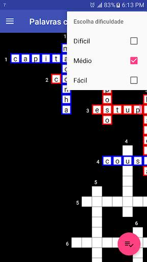 Palavras cruzadas screenshot 4
