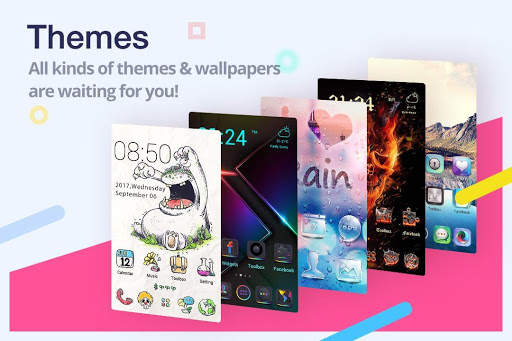 ZERO Launcher - HD Themes, 3D Wallpapers screenshot 1