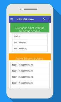 VPN SSH Maker screenshot 5