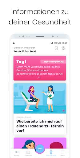 Menstruations-Kalender MIA - Perioden & Zyklus App screenshot 5