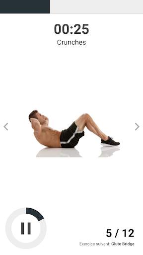 Exercices de musculation pour les hommes screenshot 5