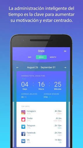 Live Real - Track applications usage time! screenshot 3