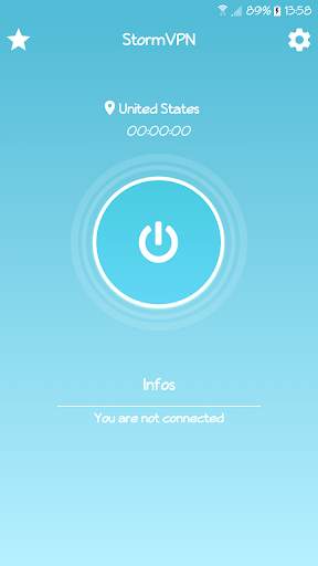 StormVPN - Free VPN Client screenshot 1