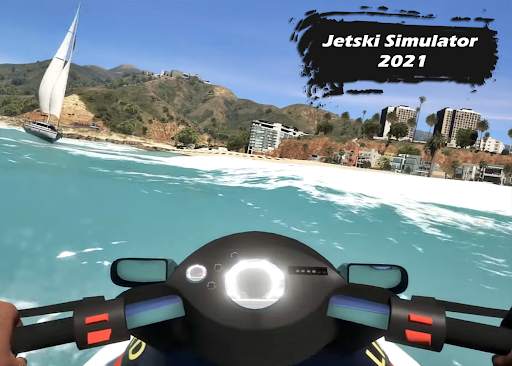 Jetski Shark Attack Racing Game: Jet Ski Boat Game screenshot 1