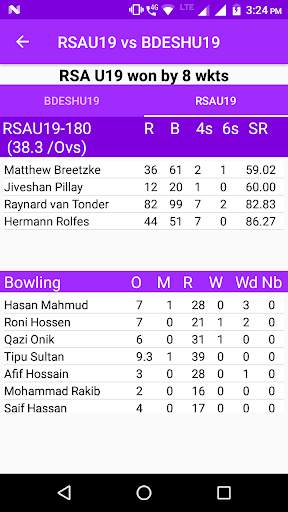 Live Cricket Score - Live Cricket screenshot 6