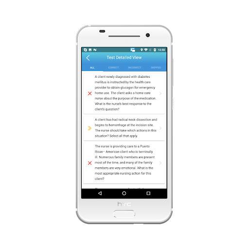 Saunders NCLEX RN Exam скриншот 7
