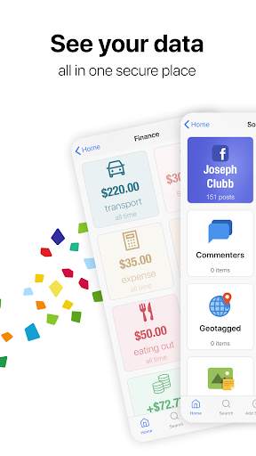 Personal Data Explorer screenshot 2