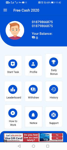 Free cash 2021 screenshot 2