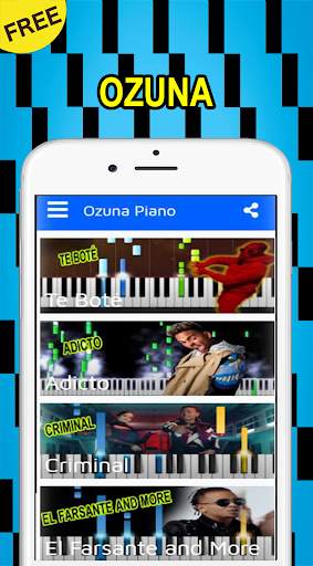 Ozuna Piano Songs Music screenshot 2