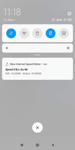 New Internet Speed Meter screenshot 1