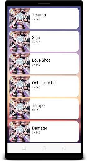 Exo Music & Lyrics - KPop Offline screenshot 1