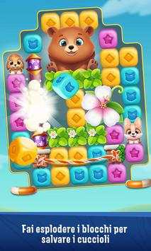 Pet Rescue Puzzle Saga screenshot 1