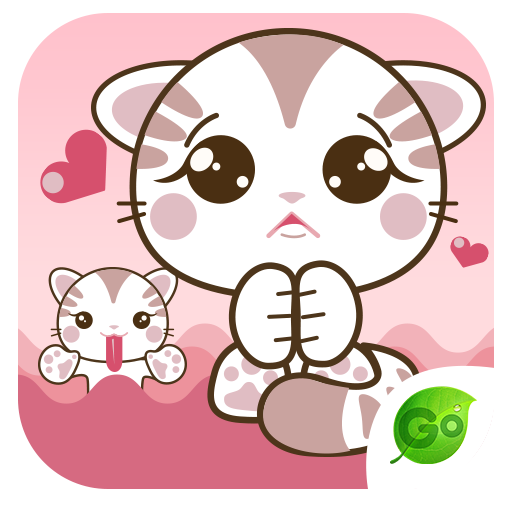 ikon GO Keyboard Kitty Sticker