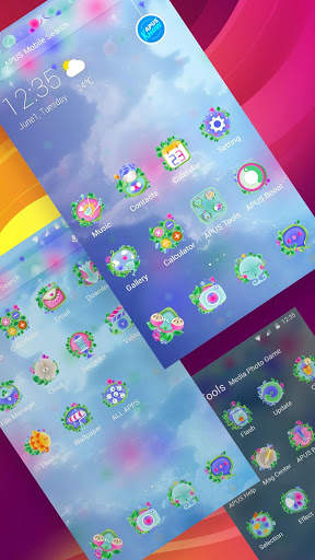 Dream Green Plant Nature--APUS Launcher theme screenshot 2