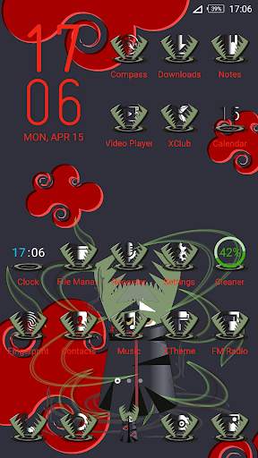Theme for Infinix - XOS Launcher : Eater Theme screenshot 1