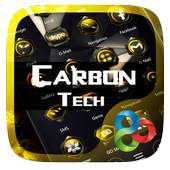 Carbon Tech Go Launcher Theme 5.99
