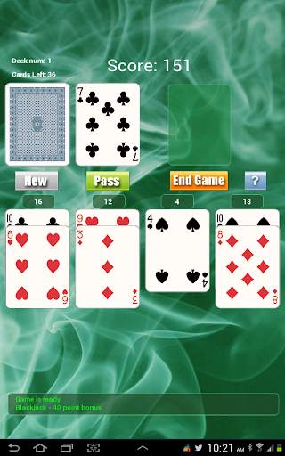 21 Solitaire Game FREE screenshot 7