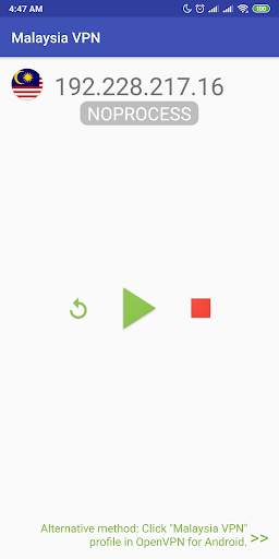 Malaysia VPN - Plugin for OpenVPN screenshot 1