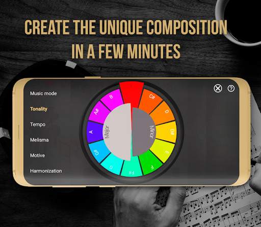 Music Designer: compose unique melodies on piano screenshot 1