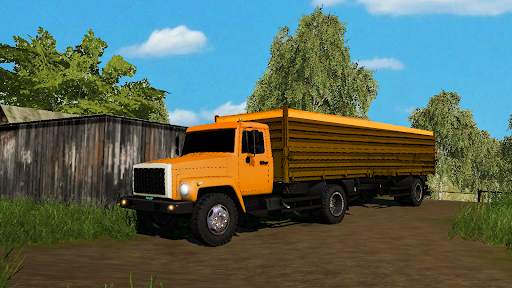 Russian truck driving sim game screenshot 3