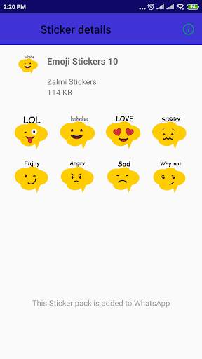 Emoji Stickers For WhAtsapp : WAStickerSapp screenshot 5
