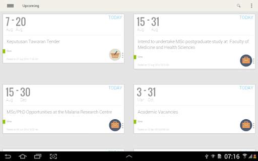 UNIMAS Now screenshot 14