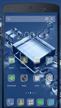 3D Glass-Solo Theme screenshot 2