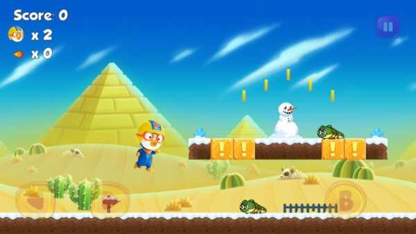 Pororo Penguin Run screenshot 1