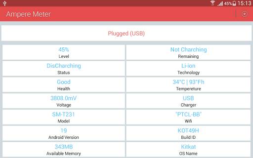 Battery Ampere Meter screenshot 3