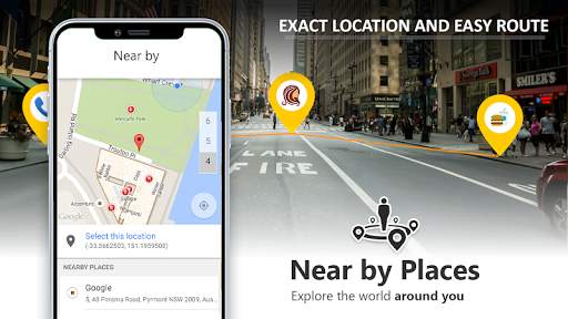GPS Navigasi Hidup Peta - Rute, jalan Peta Arah screenshot 3