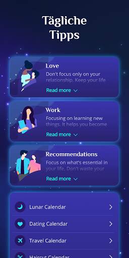 Stellium: horoskop, glücksrad, astrologie, star screenshot 6
