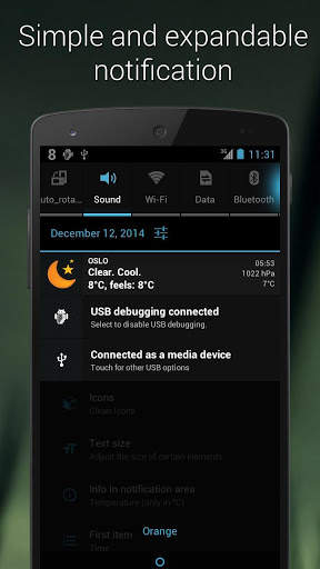 UNIWeather - Weather in pocket 6 تصوير الشاشة