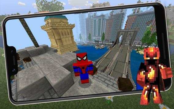 🕷️ Super-herói Homem Aranha Minecraft screenshot 5
