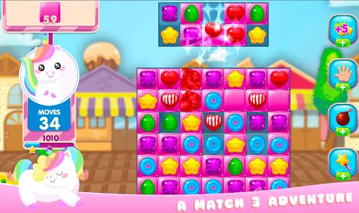 Candy Unicorn Smash Puzzle 2020 screenshot 6