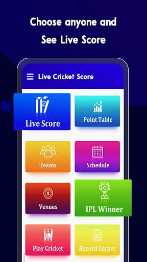 Live Cricket Score, Match Predictions & Live Score screenshot 1
