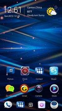 Translucent Go Launcher Theme screenshot 1