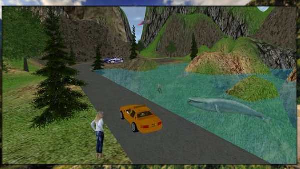 Offroad  Mountain Taxi Driving : Taxi Cab Motorcar screenshot 7