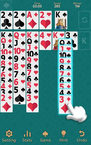 Klondike Solitaire: Kingdom screenshot 2