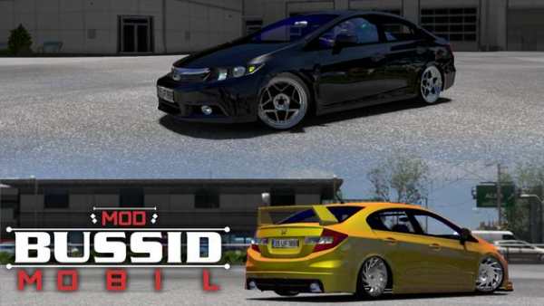 Mod Bussid Mobil Sport screenshot 1