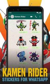 Kamen Rider Stickers for Whatsapp screenshot 8